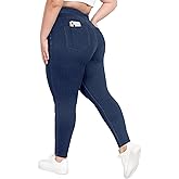 IUGA Stretchy Jeans for Women High Waist Jeggings Tummy Control Skinny Jeans Pull on Leggings with Pockets Trendy Casual