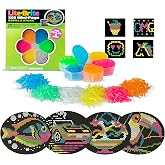 Lite Brite HD Template and Peg Refill Set Plus Storage, 360 Mini-Pegs and 8 Templates