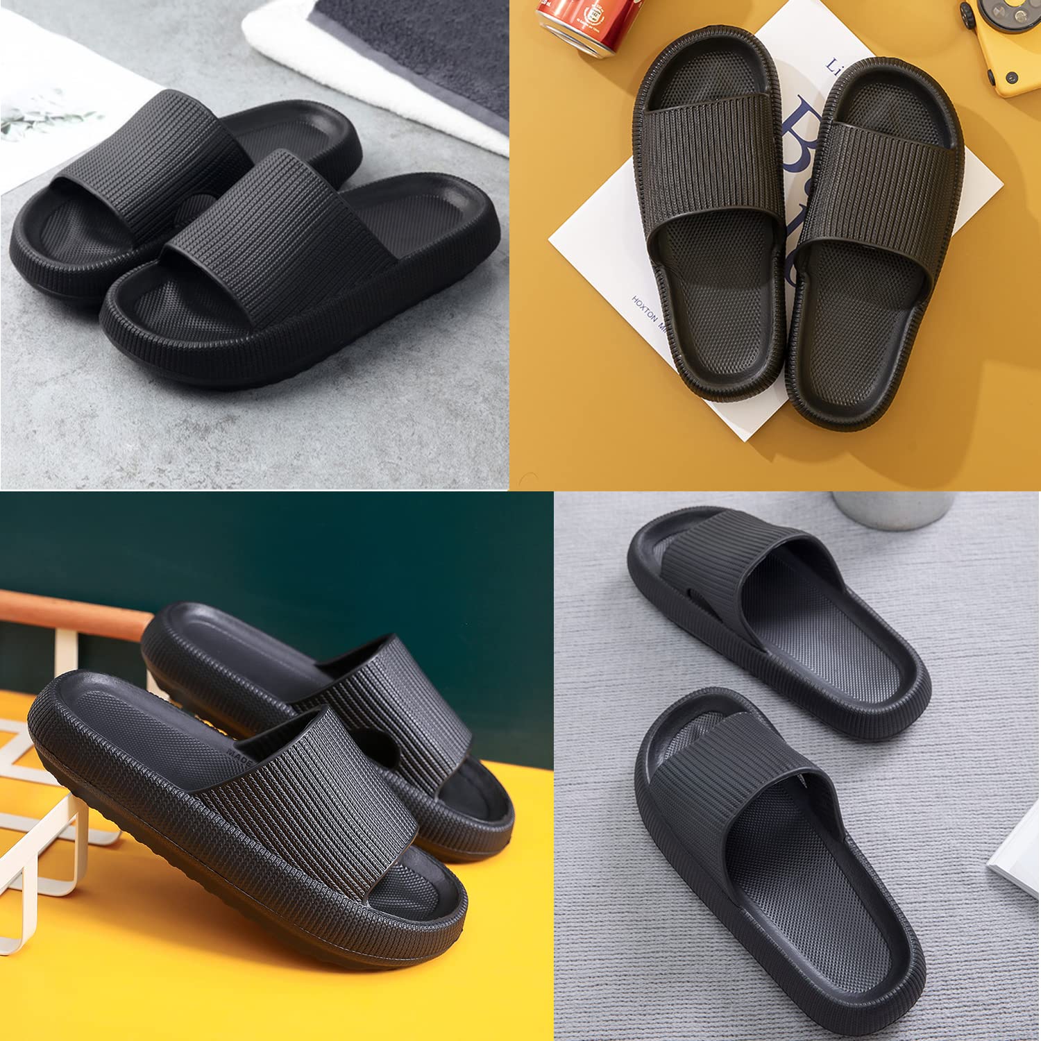 Sandalen Herren Herren Schlappen & Sandalen | Mit Fußbett Pantoletten Damen