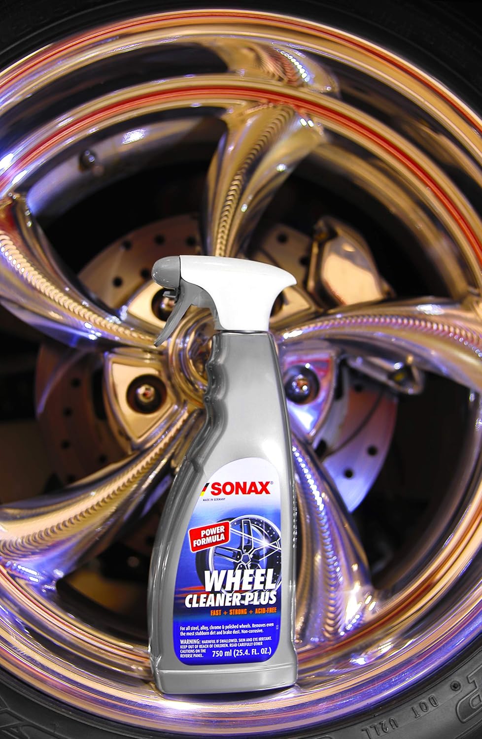 Sonax 02304000 Wheel Cleaner Plus (750ml): Automotive