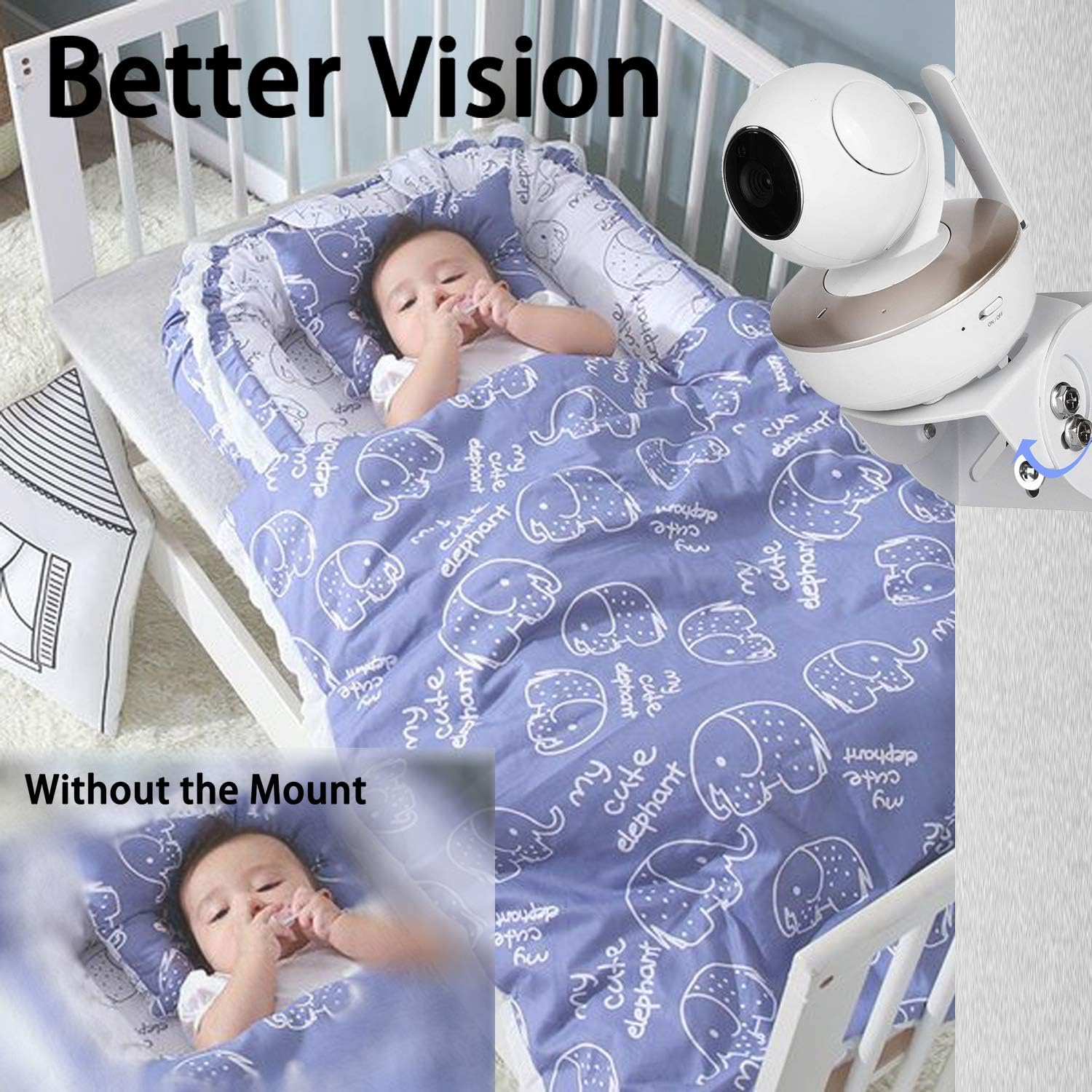 mounting infant optics camera