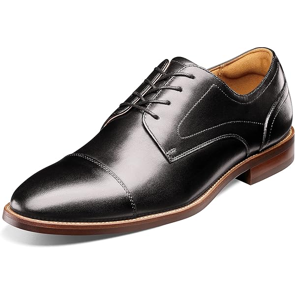 Amazon.com | Stacy Adams Men's Maddox Cap Toe Oxford, Black, 7M