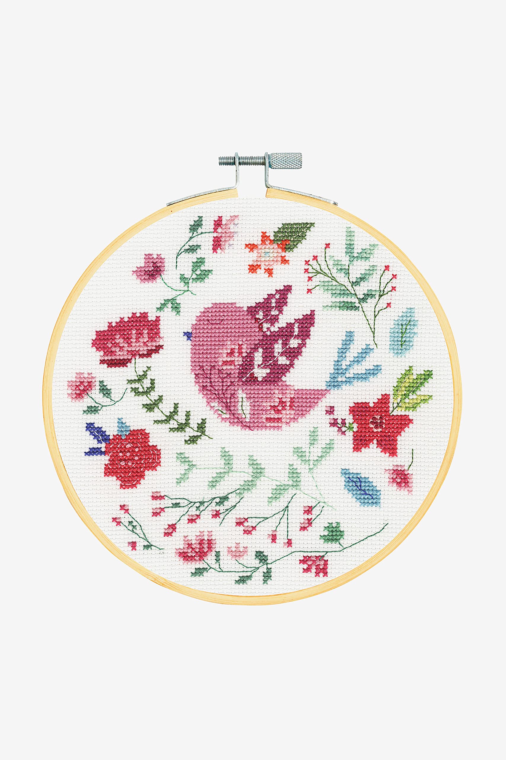 DMC Folk Bird Cross-Stitch Kit
