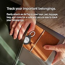 Belkin Apple AirTag Secure Holder with Key Ring