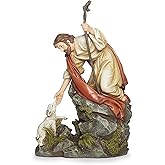 Joseph's Studio by Roman – 10.5" Jesus with Lamb Statue | Christian Home Décor, Spiritual or Religious Gift