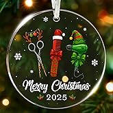 Hairdresser Gifts - Christmas Ornaments for Women Hair Stylist, Best Gift Ideas for Female Hairdressers, Unique and Decorative Hairstylist Gifts, Perfect for Hair Dresser Women