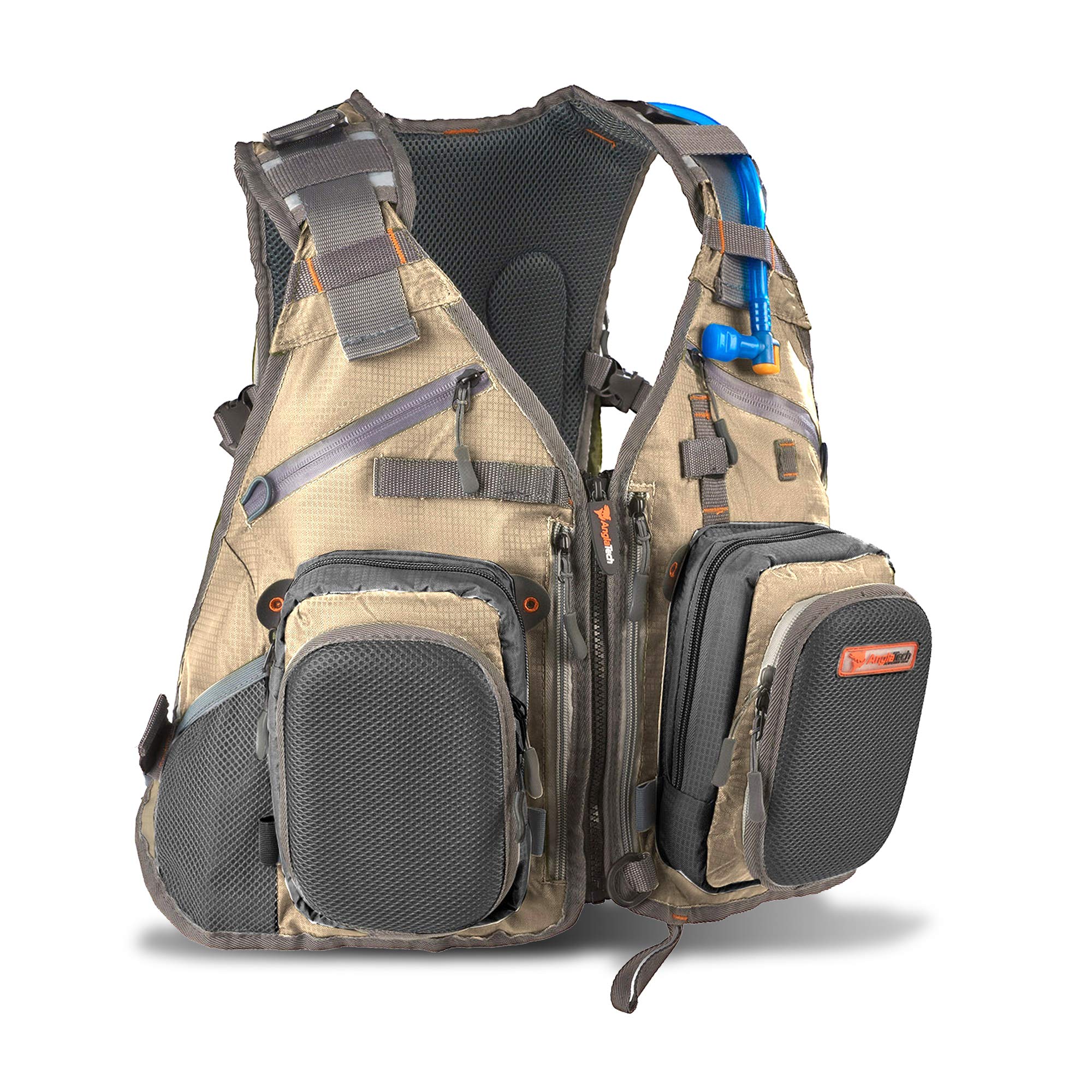 Anglatech Fly Fishing Backpack Vest Combo Chest Pack Tackle Gear and