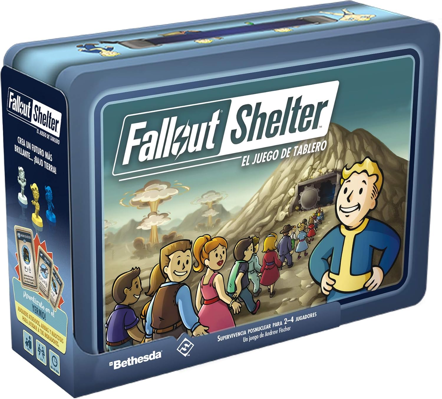 Fantasy Flight Games- Fallout Shelter, Color (ZX06ES): Amazon.es: Juguetes y juegos