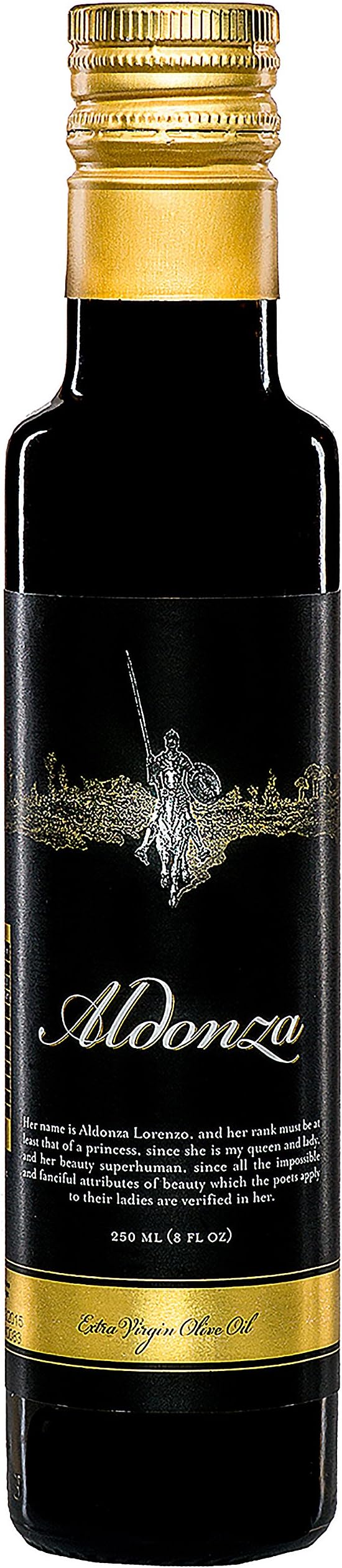 Aldonza, Extra Virgin Olive Oil - 250 ml. – First Cold Extraction. (Spain)