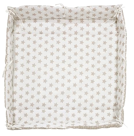 Alvi Laufgittereinlage Stars beige 608-6