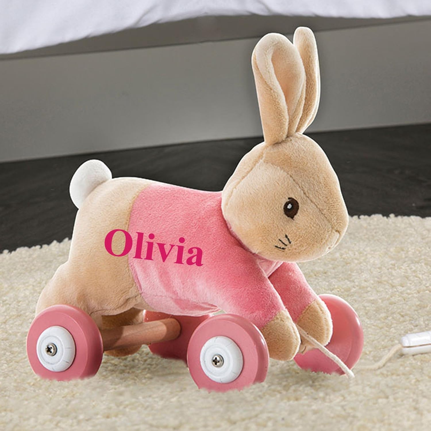 personalised pull along caterpillar