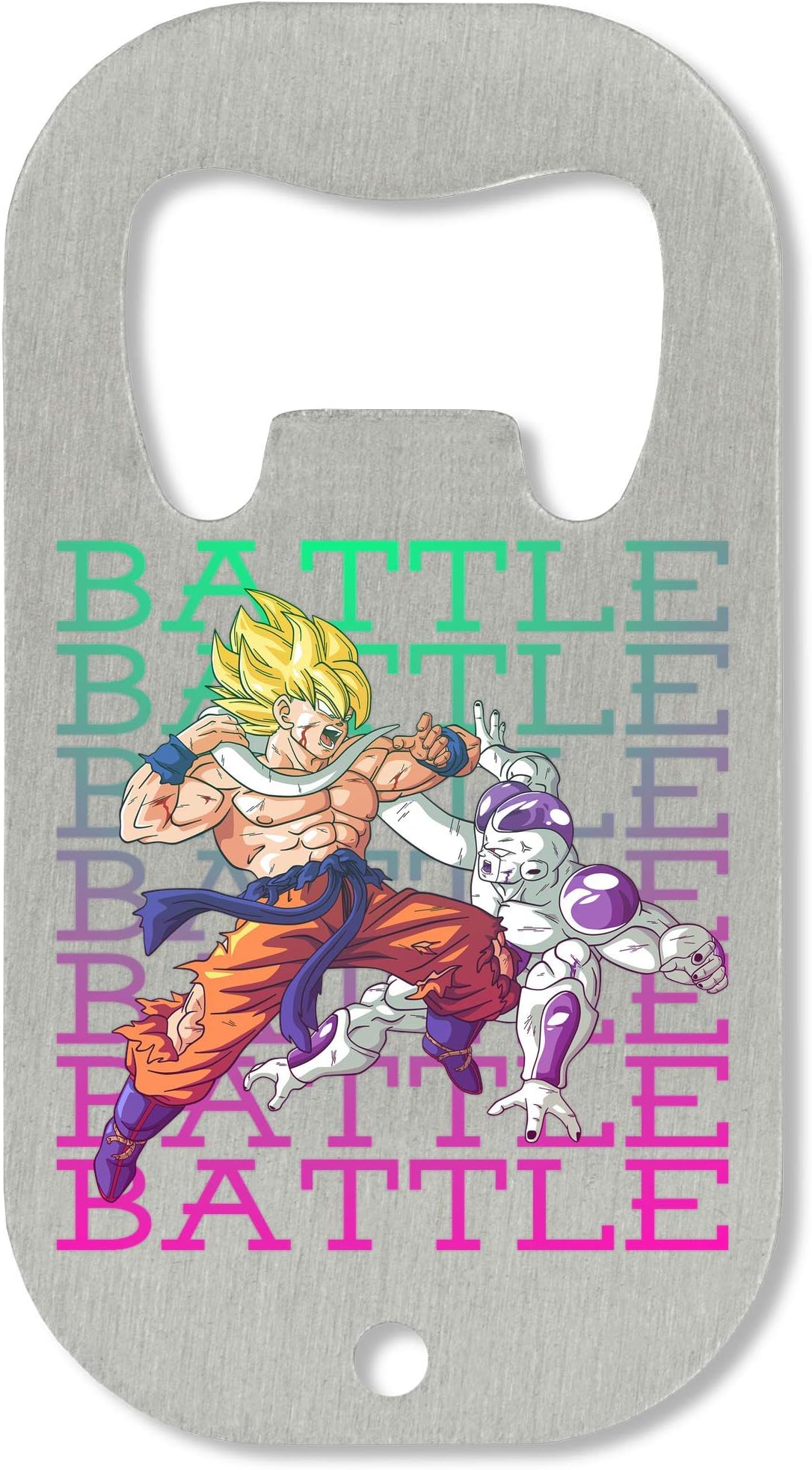 Dragon Ball | DBZ | Anime Series | Superhero | Goku | Frieza | Figure | Power Bottle Opener