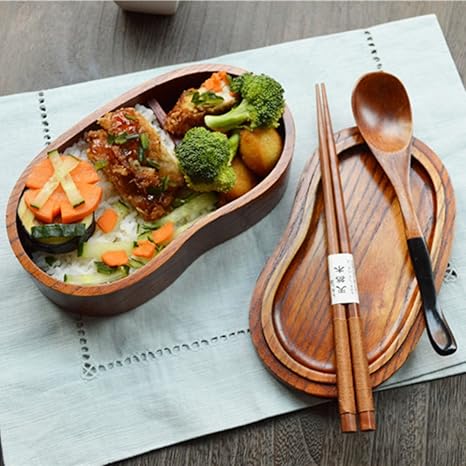 Amazon Jush 曲げわっぱ弁当箱 天然杉 くりぬき 木製 そらまめ お弁当