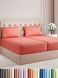 Split King Size 5 Piece Sheet Set - Comfy