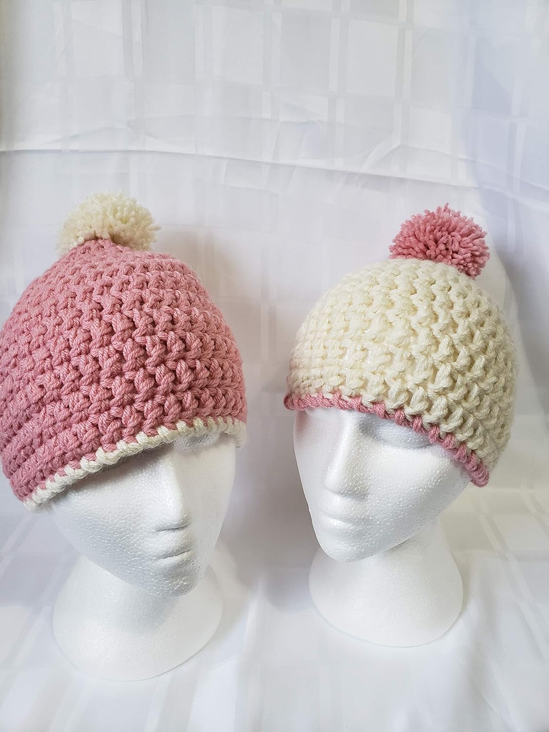 mom and daughter winter hats