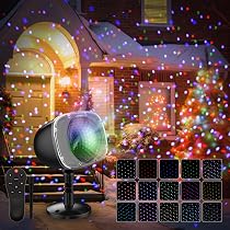 Projecteur LED Chute De Neige Étanche IP65 - Effets Flocons Tombants + Télécommande Pour Noël, Mariage, Extérieur - 7