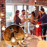 KINGLAKE Screw in Hooks 30 Pcs Q Hanger Hooks for Outdoor String Lights Silver view 6
