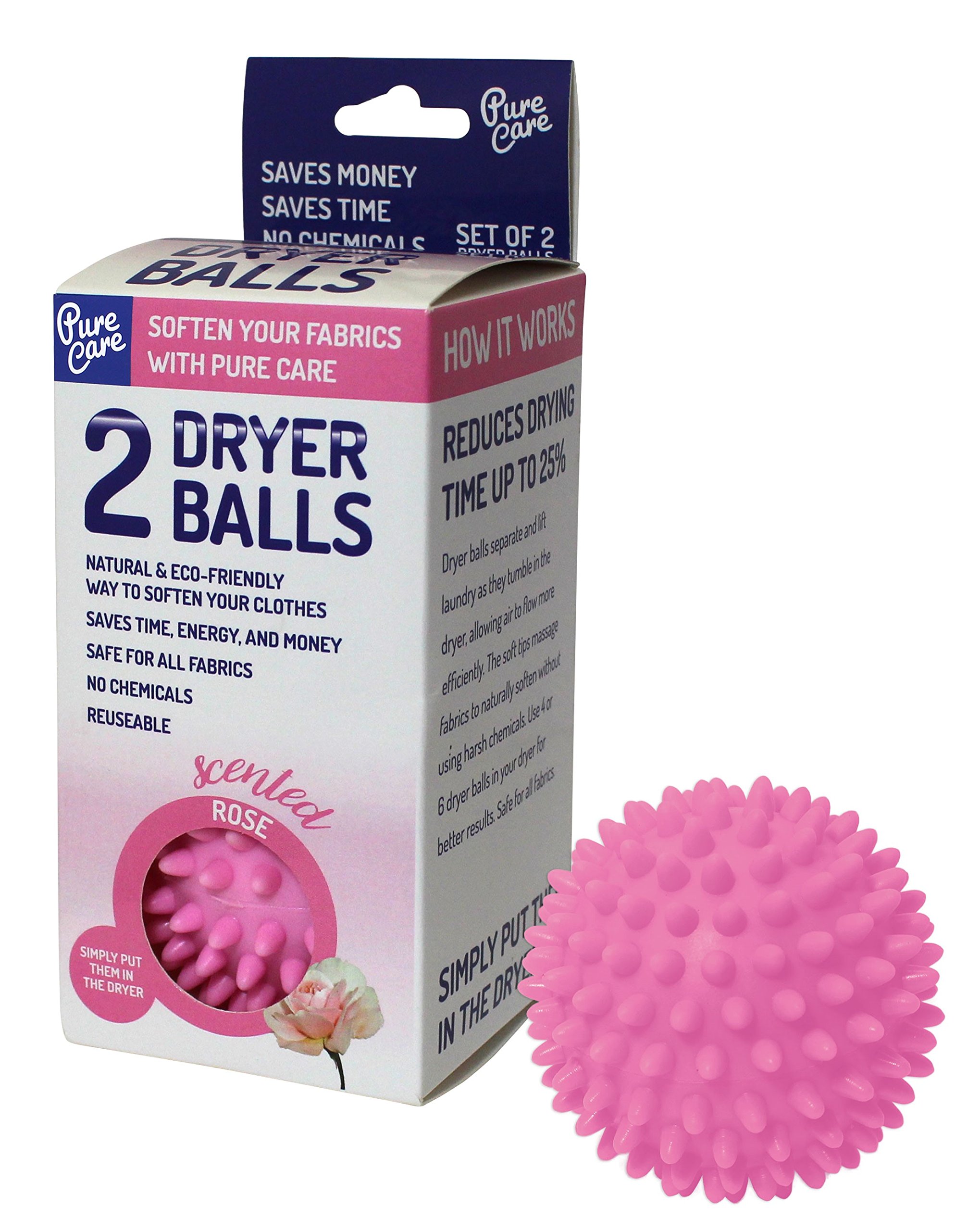 Pure Care Scented Dryer Balls, Lavender, 2 Count Health & Personal Care