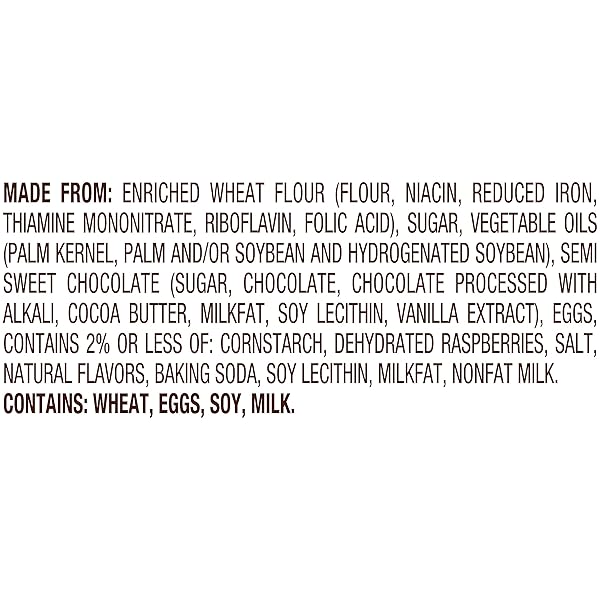PEPPERIDGE FARM MILANO COOKIES, RASPBERRY CHOCOLATE, 7 OZ. BAG