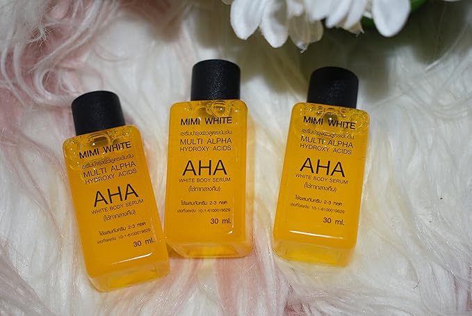 Amazon Com 3x Mimi White Multi Aha Serum 30ml Beauty