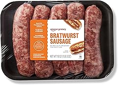 Amazon Grocery, Bratwurst Sausage, 19 Oz, Frozen
