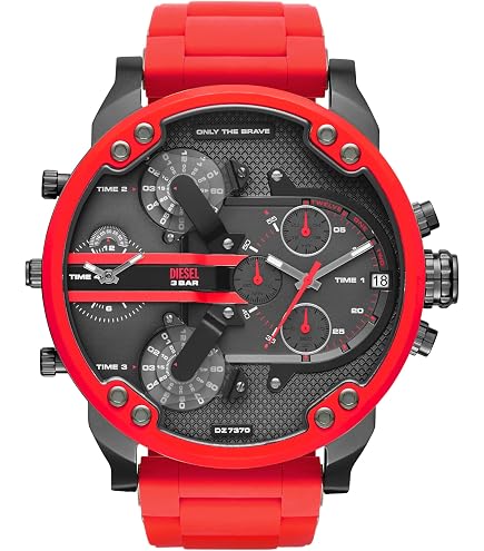 Amazon.com: Diesel Mr. Daddy 2.0 Men's Watch, Stainless Steel and
