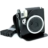 Étui Cuir Fujifilm Instax Mini 11/9/8 - Protection Anti-Rayures + Pochette Photo