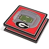 YouTheFan NCAA 3D StadiumView Coasters