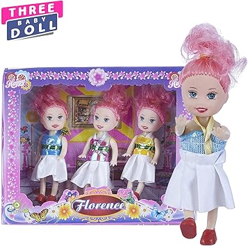 NHR Set of 3 Baby Dolls - for Girls
