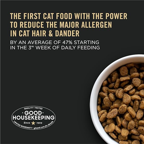 PURINA PRO PLAN ALLERGEN REDUCING, SENSITIVE SKIN & STOMACH, HIGH PROTEIN CAT FOOD, LIVECLEAR TURKEY AND OATMEAL FORMULA – 5.5 LB. BAG