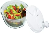 KitchenCraft Mini Salad Spinner Dresser 19cm Small Multi-Use Washer