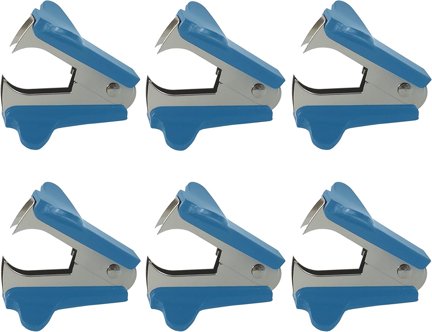 Clipco Staple Remover (6-Pack) (Blue) : Office Products
