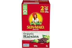 Sunmaid Organic Raisins, 2 Count, 1814g