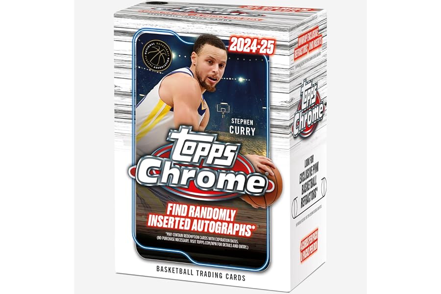 2024-25 Topps Chrome Basketball - Factory Sealed - Value Box