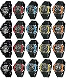 Birthday Return Gifts For Kids Watch Set Of 12 Multifunction Digital Sports Smartwatch Party Supply Item, Black, Rubber