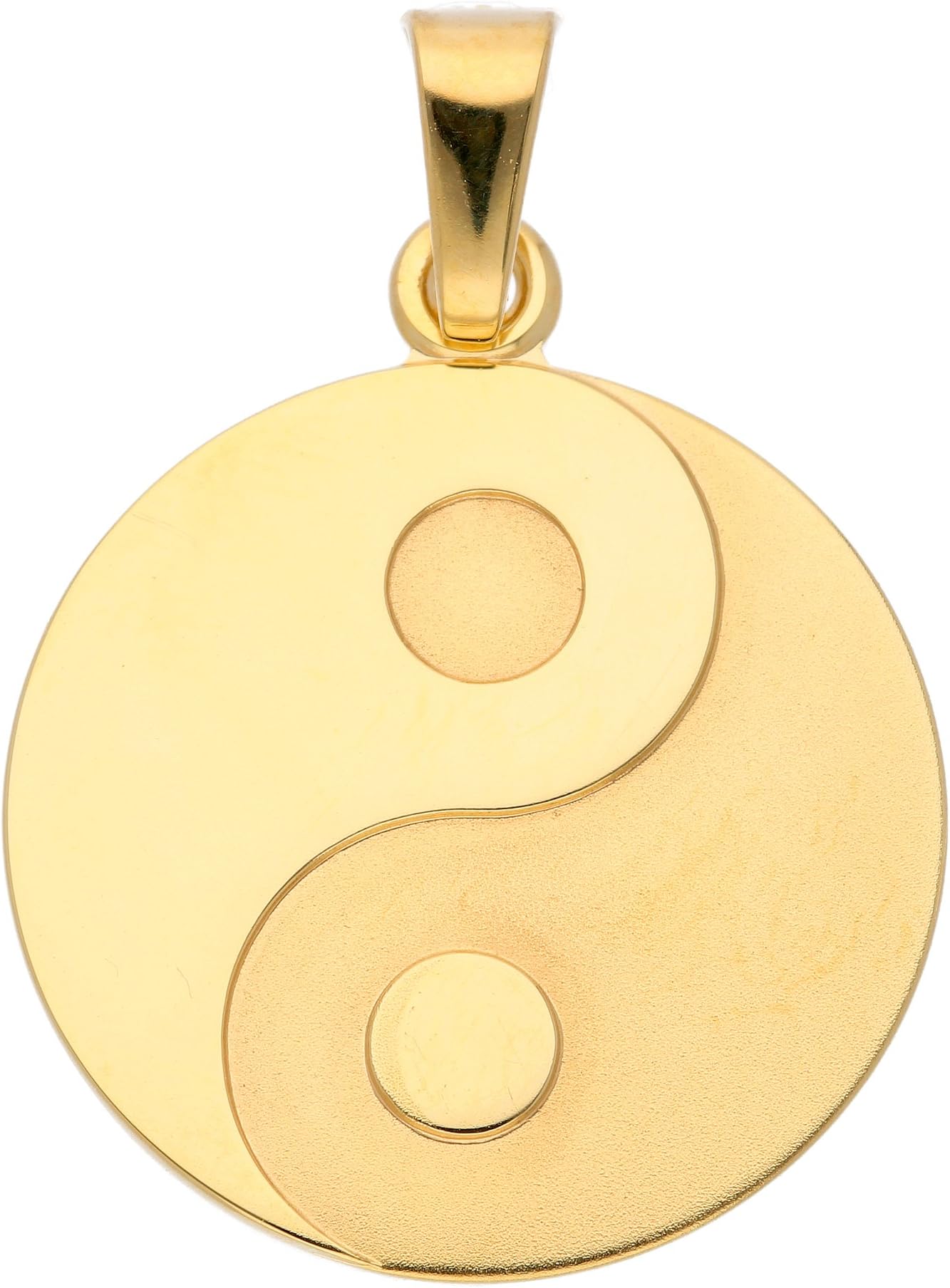 1001 JEWELSGold Pendant Made of 333 Yellow Gold Yin and Yang