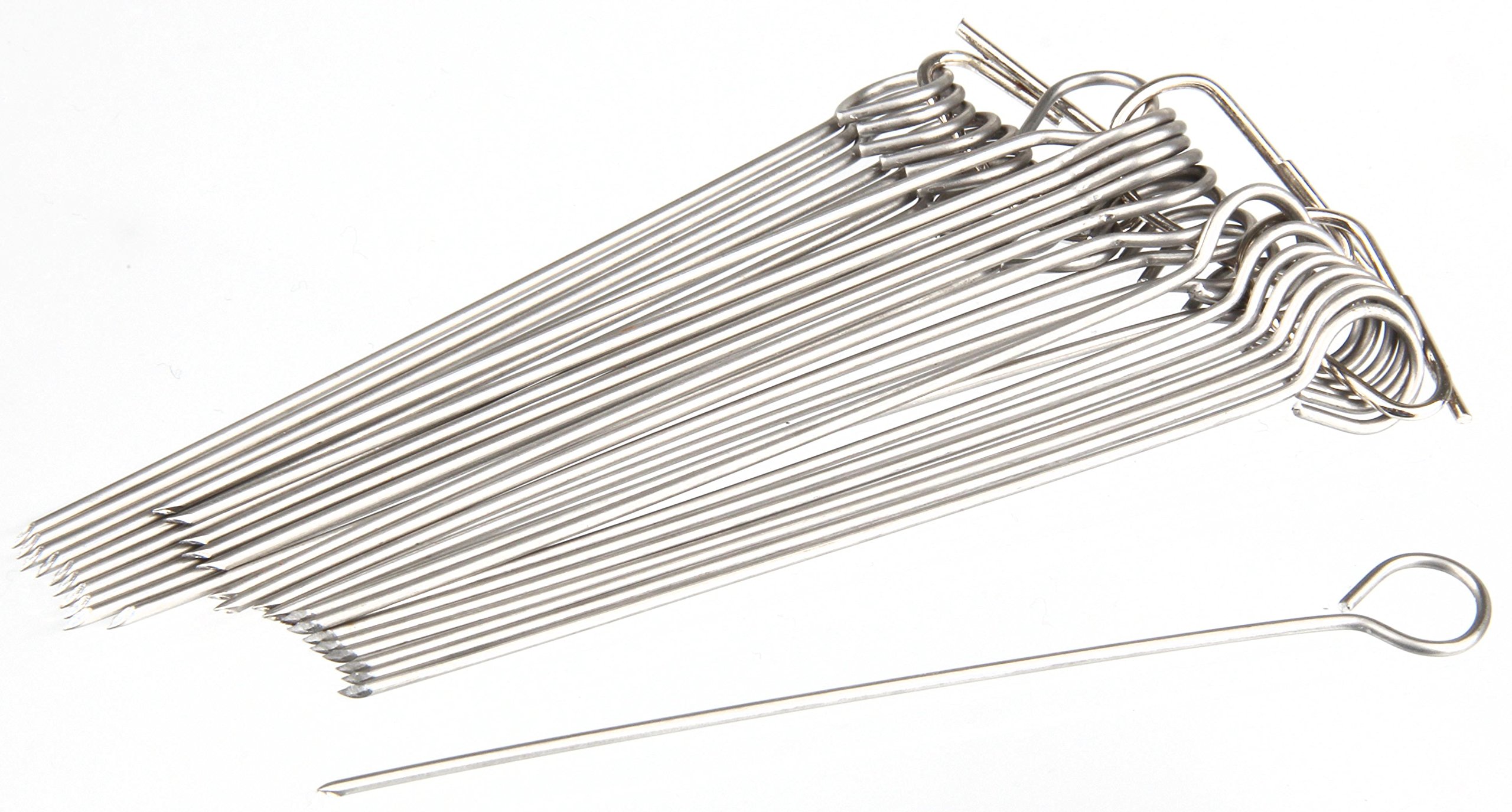 Fm Professional 22219.0 Set of 30 Spikes, Steel, Silver