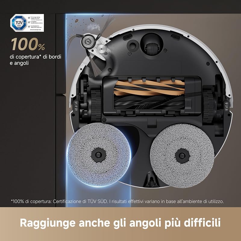 X50 Ultra Complete Robot Aspirapolvere Lavapavimenti, 20.000 Pa