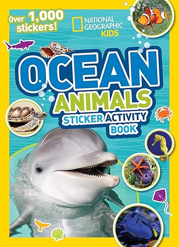 Download National Geographic Kids Ocean Animals Sticker Activity Book: Over 1,000 Stickers! PDF