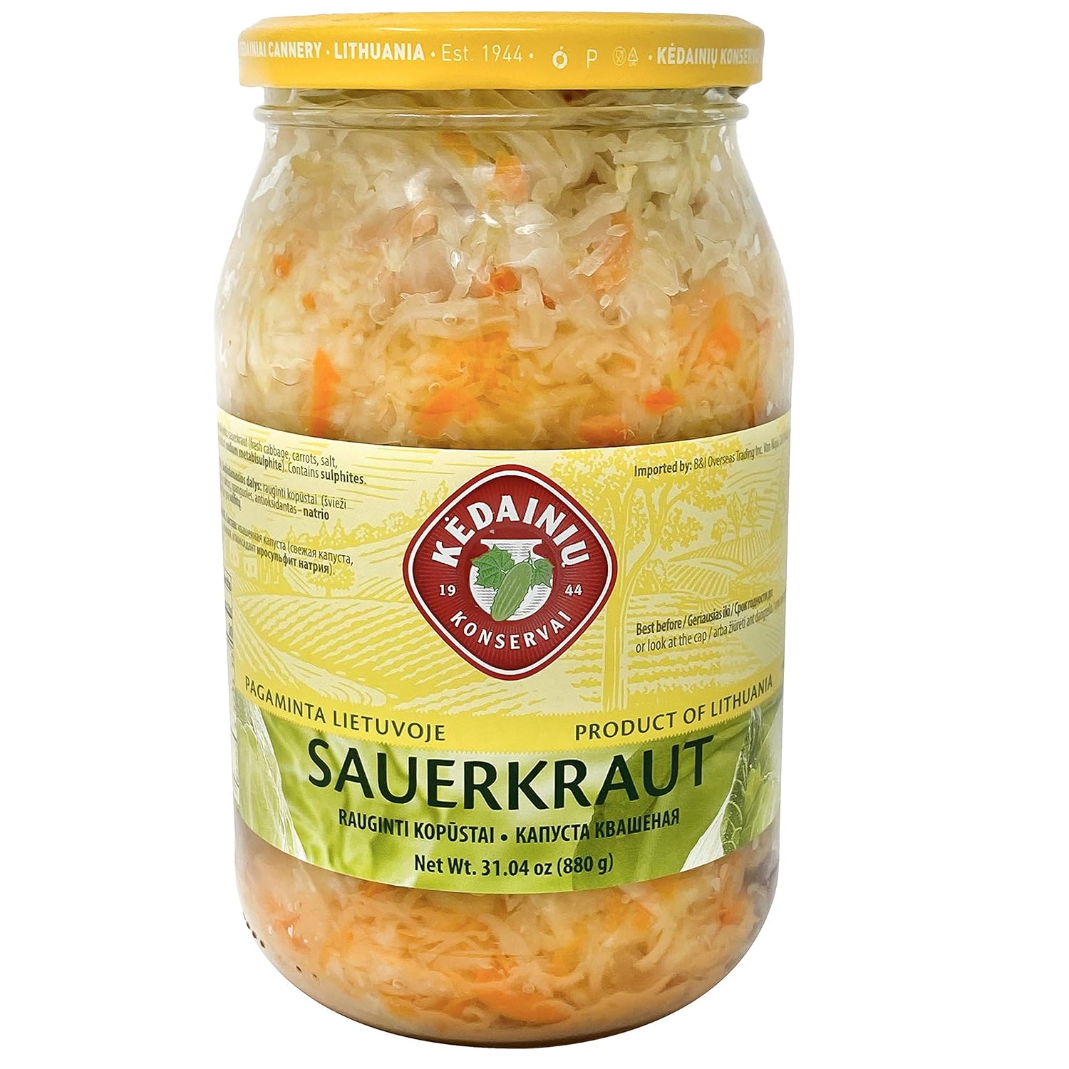 √ Best Canned Sauerkraut