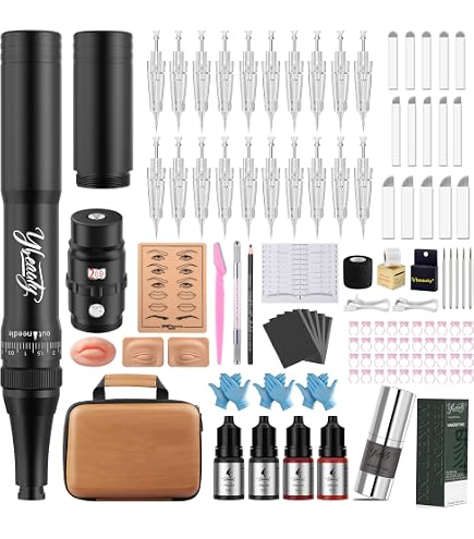 Amazon.com: FAMISOO PMU Machine Kit – Professional Tattoo Machine