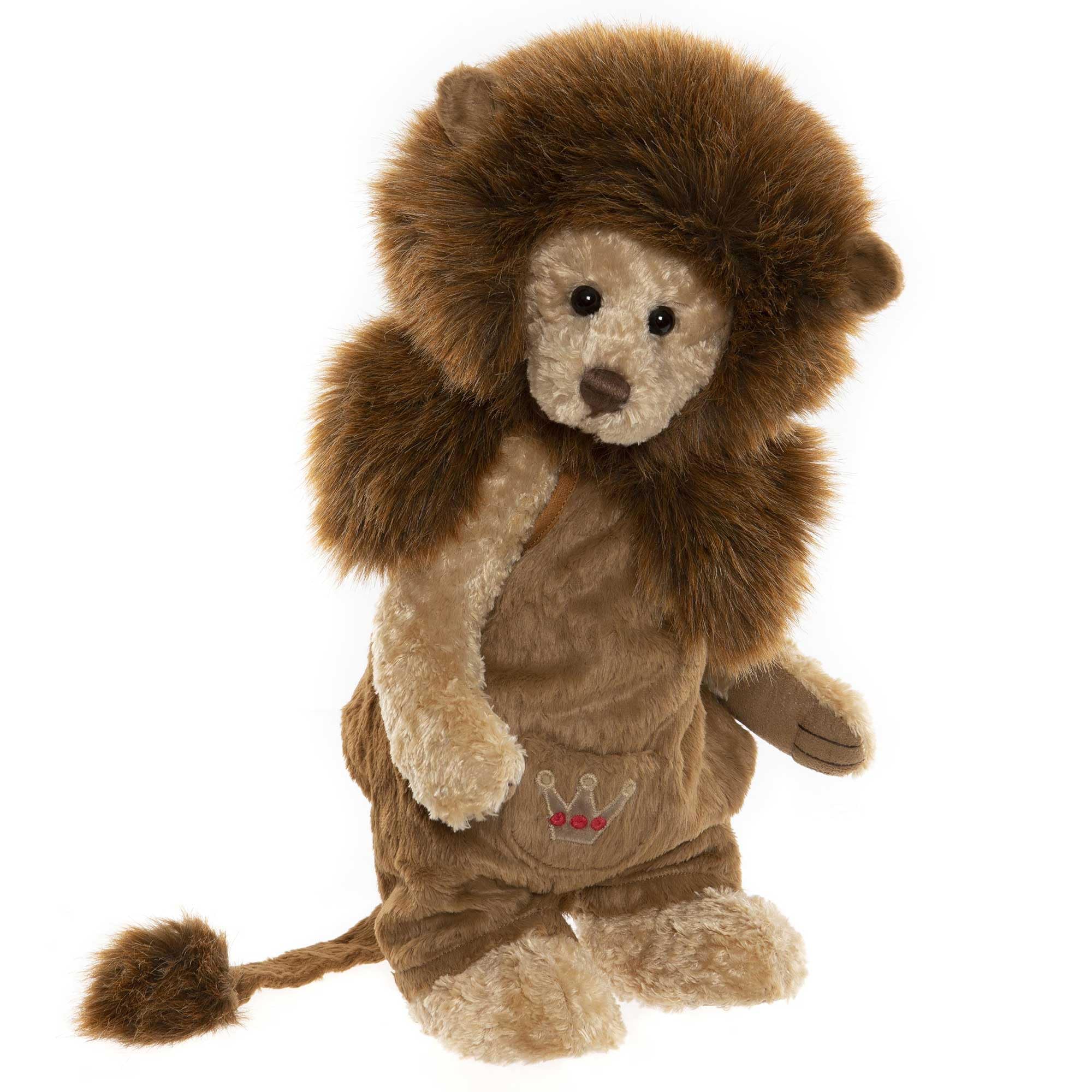 Charlie Bears Snooze | Teddy Bear Plush (Removable Outfit) Fully Jointed Handmade Collectable Cuddly Soft Gift - 14"