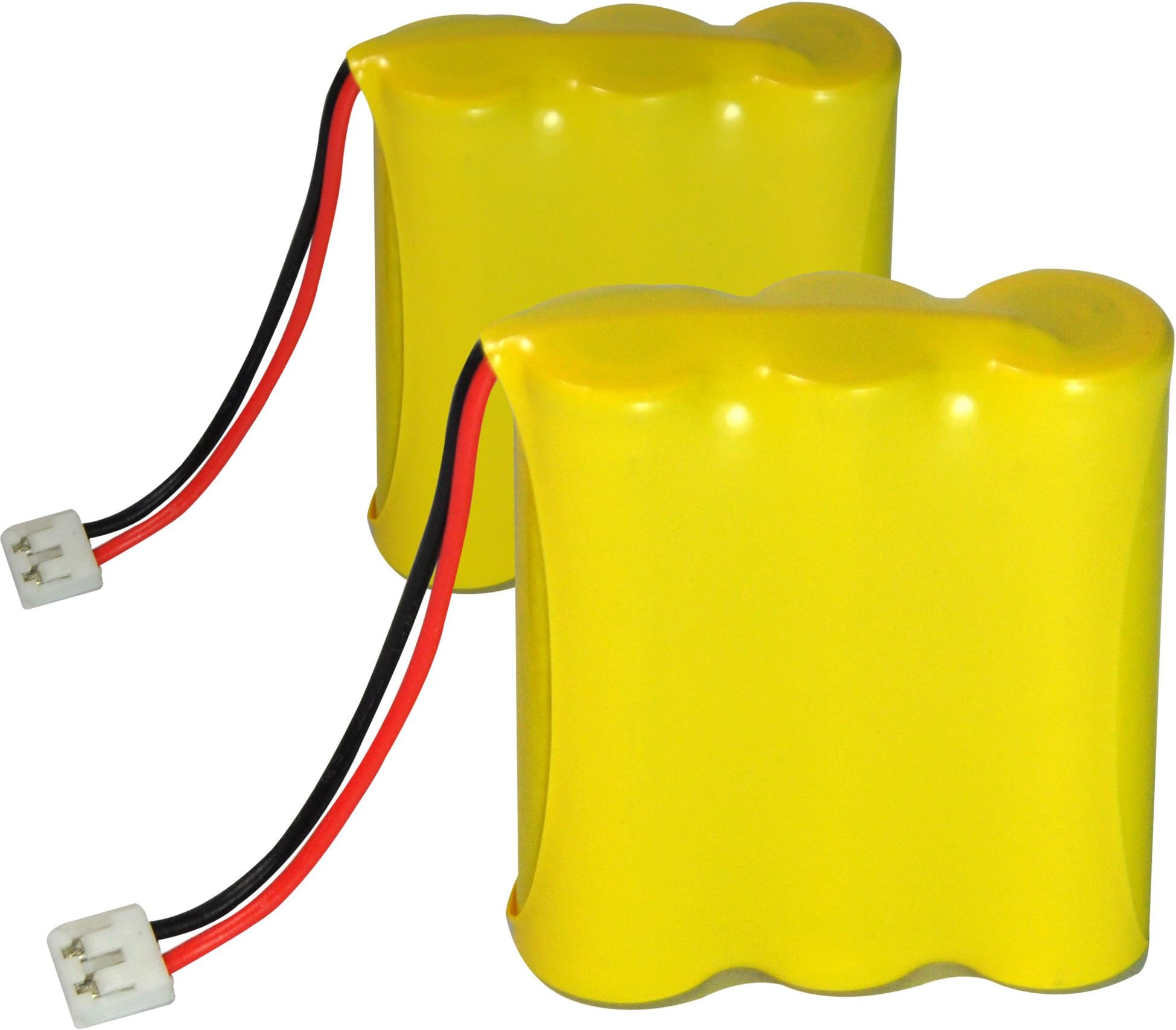 EFORYOU 2X Yellow Telephone Battery Replacement Compatible with Uniden 80-5071-00-00 Battery ,Cordless Phone Batteries, 3.6V ,800mAH Ni-Cd 80-5071 uniden phone battery