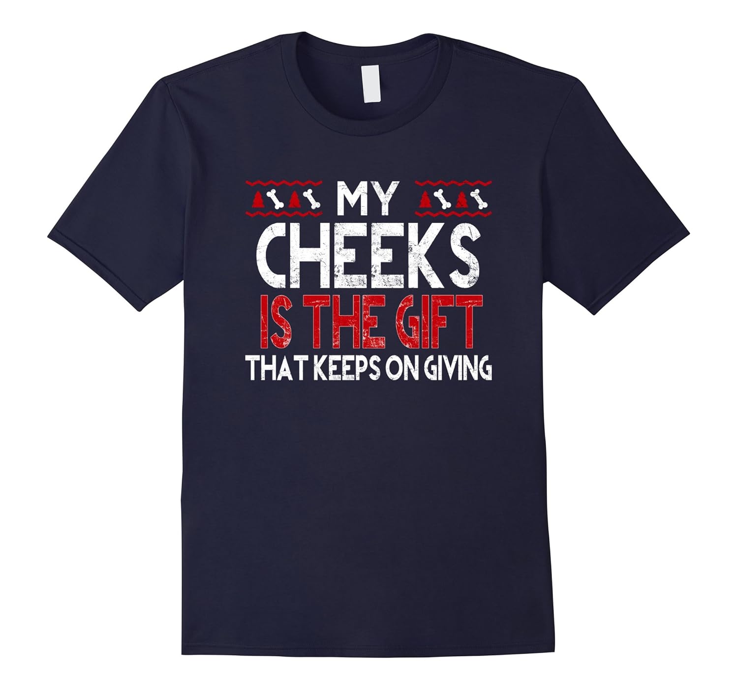 Cute Cheeks Dog Christmas Gift Shirts for Women Men-ANZ