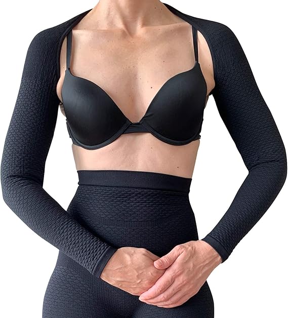 Bioflect FIR Therapy Micromassage Compression Arm Sleeves Wrap for