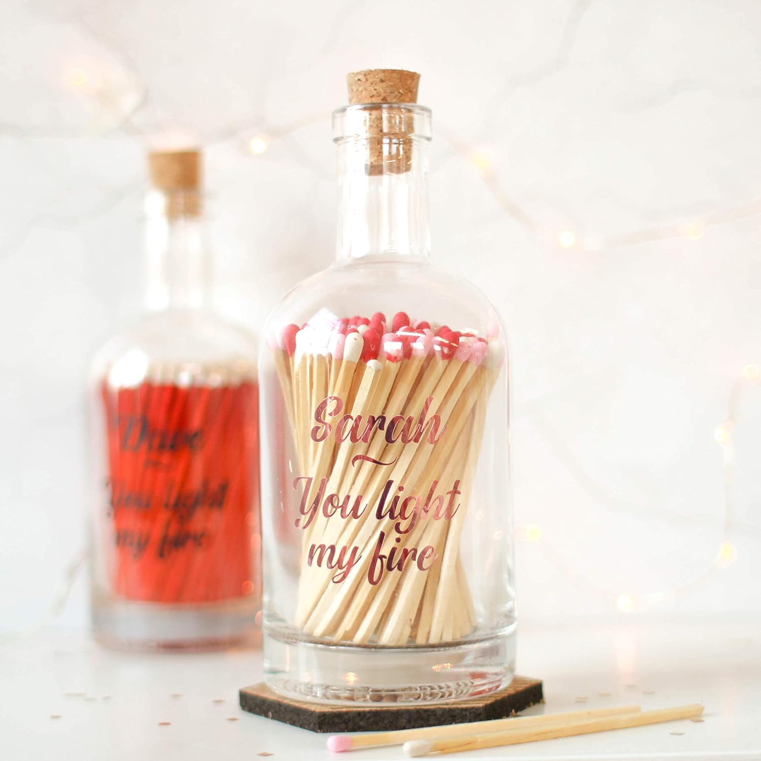 Bottle Of Matches Matches In A Bottle Personalised Bottle of