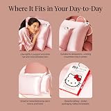 Kitsch Hello Kitty Satin Pillowcase with Zipper 19x26 Pink view 6