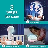 Infantino 3-in-1 Projector Musical Mobile Dusty Rose Baby Night Light view 2