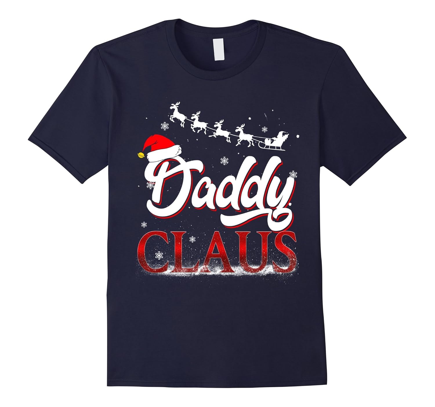 Daddy Claus Matching Family Christmas Santa Tshirt-ANZ