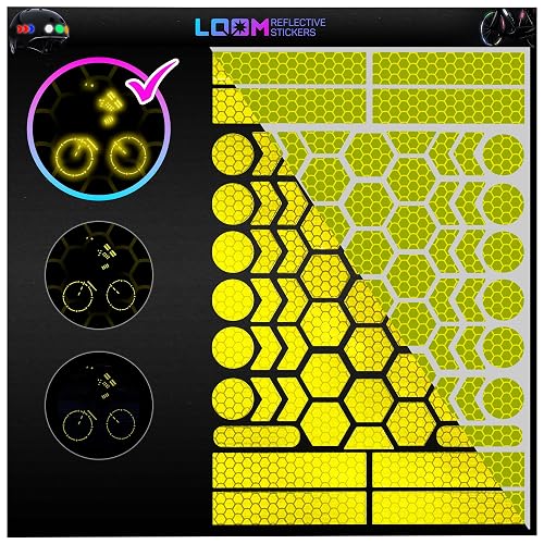 LOOM Reflective Stickers | 67pc Engineer Blu | Reflective Stickers for ...